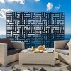 PAGED Fence Privacy Screen for Deck Balcony Patio, Outdoor Privacy Screen Freestanding for Outside Lawn Garden, Patio Privacy Screen - 4 of 4