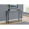 FONTOI Side Table, Console Table, Narrow Table, for Entryway, Sofa, Living Room, Bedroom, Grey, 13.75"*32"*44" - 2 of 4