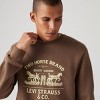 Levi's® Men's Logo Crewneck Standard Fit Sweatshirt - Brown - 3 of 3