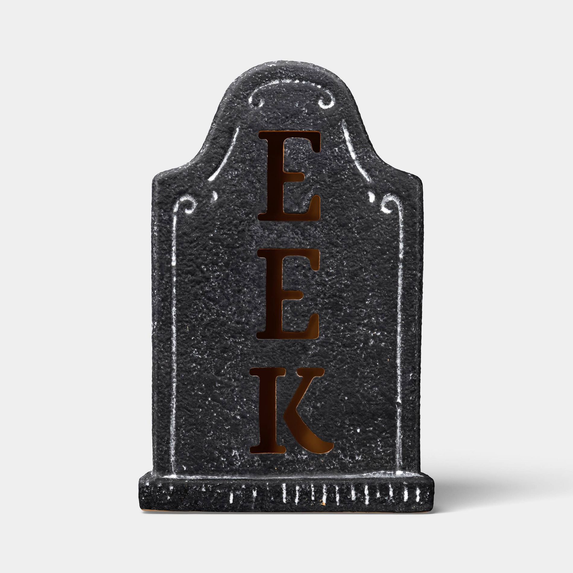 Terra Cotta Tombstone Decorative Sculpture - Hyde and EEK! Boutique™ Black