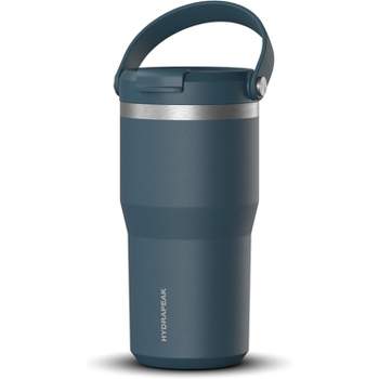Hydrapeak Nomad 24 Oz Stainless Steel Double Vacuum Insulated Tumbler With Carrying Handle And Leakproof Sip Lid