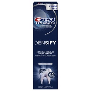 Crest Pro-Health Densify Toothpaste, 5.3 oz, Anticavity, Antibacterial Fluoride Toothpaste, Whitening, Enamel Protection, Plaque Control - 1 of 3