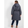 Avenue Women's Plus Size Quinn Longline Puffer Jacket - 3 of 4
