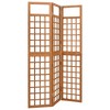 vidaXL 3-Panel Room Divider/Trellis Solid Fir Wood 47.6"x71.1" - 3 of 4