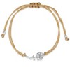 SHINE by Sterling Forever Sterling Silver Birth Flower Bolo Bracelet - 3 of 3