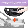 Baby Trend Stroller Wagon Infant Car Seat Adapter - Black - 3 of 4