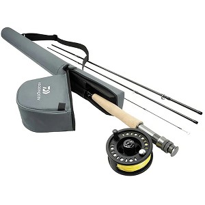 Daiwa Algonquin Fly Fishing 4-Piece Rod and Reel Combo - 1 of 1