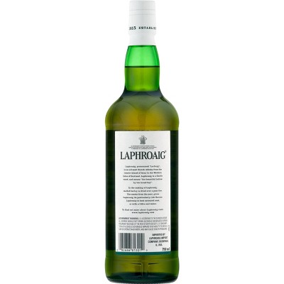 Laphroaig Scotch Whisky - 750ml Bottle