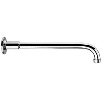 ALFI Showerhaus Solid Brass One-Piece Shower Arm with Decorative Faux Sleeve