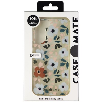 Case-Mate Prints Series Hard Case for Samsung Galaxy S21 5G - Painted Floral
