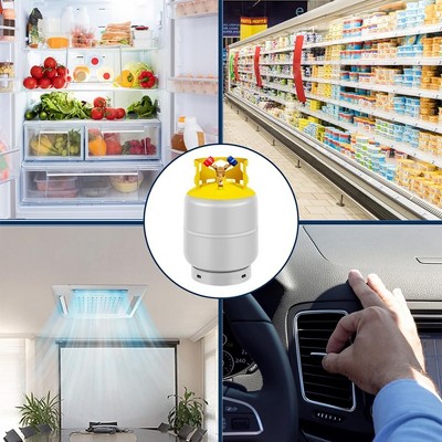 Recovery Tank,Refrigerant Recovery Tank, AC Recovery Can with Free Adjustment, Flexible Brass, Non-Slip Double Knob, Recovery Tank