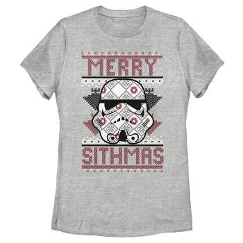 Women's Star Wars Christmas Merry Sithmas T-Shirt