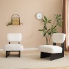 NicBex 16.5" Modern Lounge Chair Upholstered Accent Chair for Living Room,Set of 2,Polyester Seating for Living Room,Bedroom&Office - 4 of 4