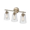 Millennium Lighting Amberose 3 - Light Vanity in  Modern Gold - 3 of 4