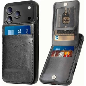 Entronix Case Compatible with iPhone 17 Pro Max - [6 Slot Card