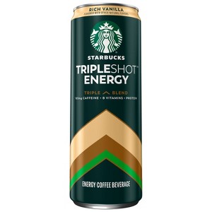 Starbucks Tripleshot Vanilla Premium Coffee Drink - 11 fl oz Can - 1 of 4