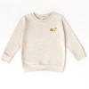 The Juniper Shop Mini Smiley Let's Go Exploring Front and Back Toddler Sweatshirt - 2 of 4