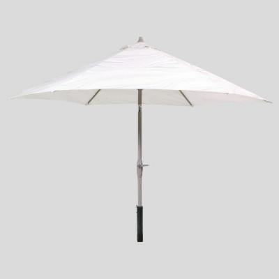 9' Round Patio Umbrella Neutral - Ash Pole - Project 62™