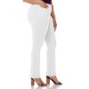 Rekucci Curvy Woman Ease into Comfort Plus Size Straight Pant with Tummy Control - 2 of 4