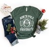 Simply Sage Market North Pole University Distressed Short Sleeve Tee - 3 of 4