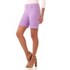 Rekucci Women's Pull-On Chic Urban Shorts with Pockets and Button Detail - 2 of 4