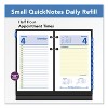 QuickNotes Desk Calendar Refill, 3.5 x 6, White/Yellow/Blue Sheets, 12-Month (Jan to Dec): 2026 - 2 of 4