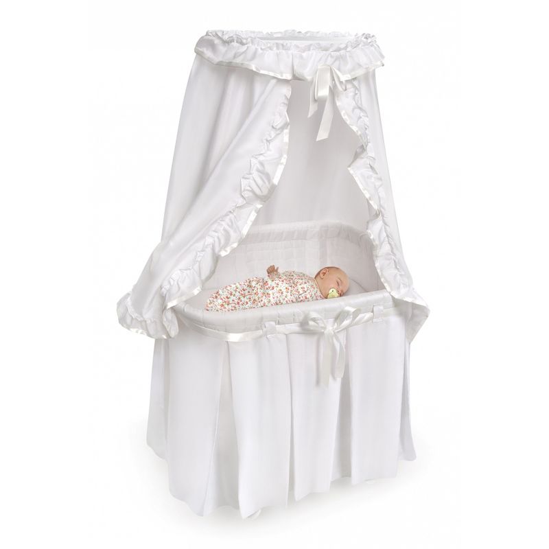 Badger Basket Majesty Baby Bassinet with Canopy, 3 of 10