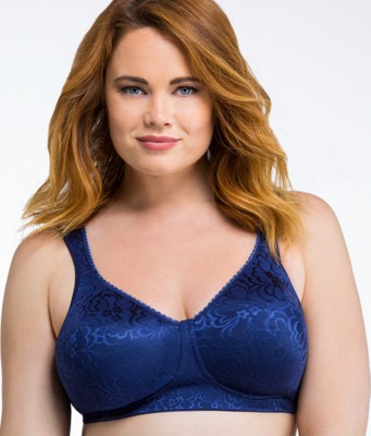 Playtex Women's 18 Hour Ultimate Lift and Support Wire-Free Bra - 4745 42DD  Blue Velvet