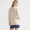 Lands' End Women's Drifter Button Front Jacquard Pattern Cardigan Sweater - 2 of 4