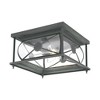 Livex Lighting Providence 2 - Light Flush Mount in  Charcoal - 2 of 4