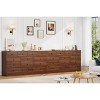 Bedroom Chest of Drawers, 12 Drawers, Wooden Chest of Drawers with Electrical Outlets, 61 Inch - 2 of 4