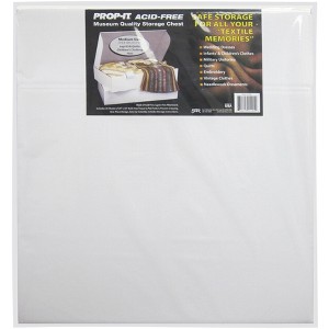 PROP-IT Acid-Free Museum Quality Storage Chest for Textiles-Medium 5"X18"X15" - 1 of 4