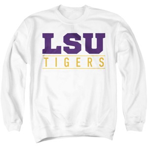 Men's LSU Between The Lines Crewneck Sweatshirt - 1 of 4