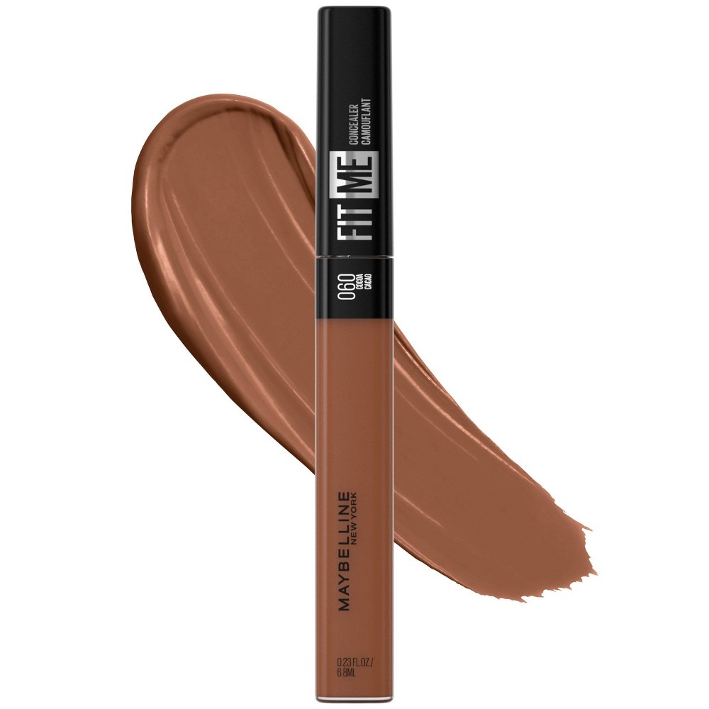 Photos - Other Cosmetics Maybelline MaybellineFit Me Liquid Concealer - 60 Cocoa - 0.23 fl oz: Oil-Free, Fragr 