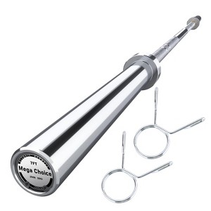 Coucheta 7 Ft Barbell Bar for Weightlifting and Powerlifting, 2 Inch Straight Bar, 1500LBS Weight Capacity Strength Training Bar for Squats,Presses - 1 of 4