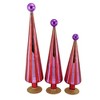 Cody Foster 19.0 Inch Carnival Trees Pink/Purple/Red Christmas Decorative Tree Set , Christmas Decor Modern Christmas (3PC) - 3 of 4