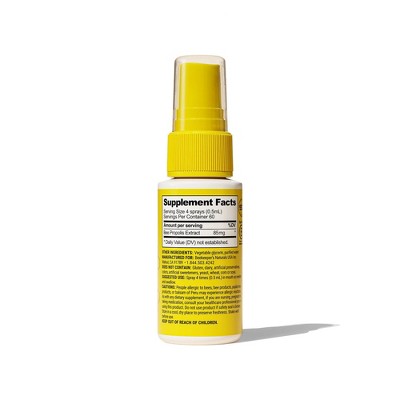 Beekeeper&#39;s Naturals Propolis Immune Support Throat Spray - 1.06 fl oz