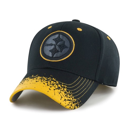 all black steelers hat