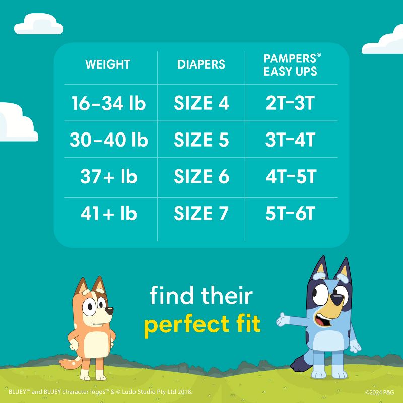 Pampers Easy Ups Bluey Training Underwear - (Select Size and Count), 5 of 19