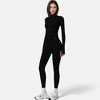 Anna-Kaci Active Women's Long Sleeve Fitted Zip-Up Jacket with High Collar and Thumbhole Cuffs - 3 of 4
