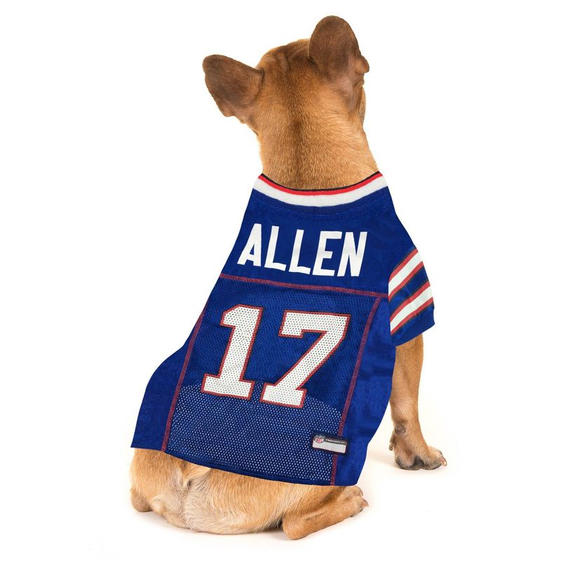 NFL Buffalo Bills Josh Allen Pets Jersey, 3 of 5