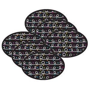 Ashley Productions® Magnetic Whiteboard Eraser, Color Chalk Loops, Pack of 6 - 1 of 3