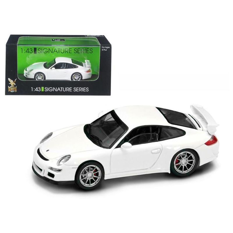 Porsche 911 997 GT3 White 1/43 Diecast Model Car by Road Signature, 1 of 4