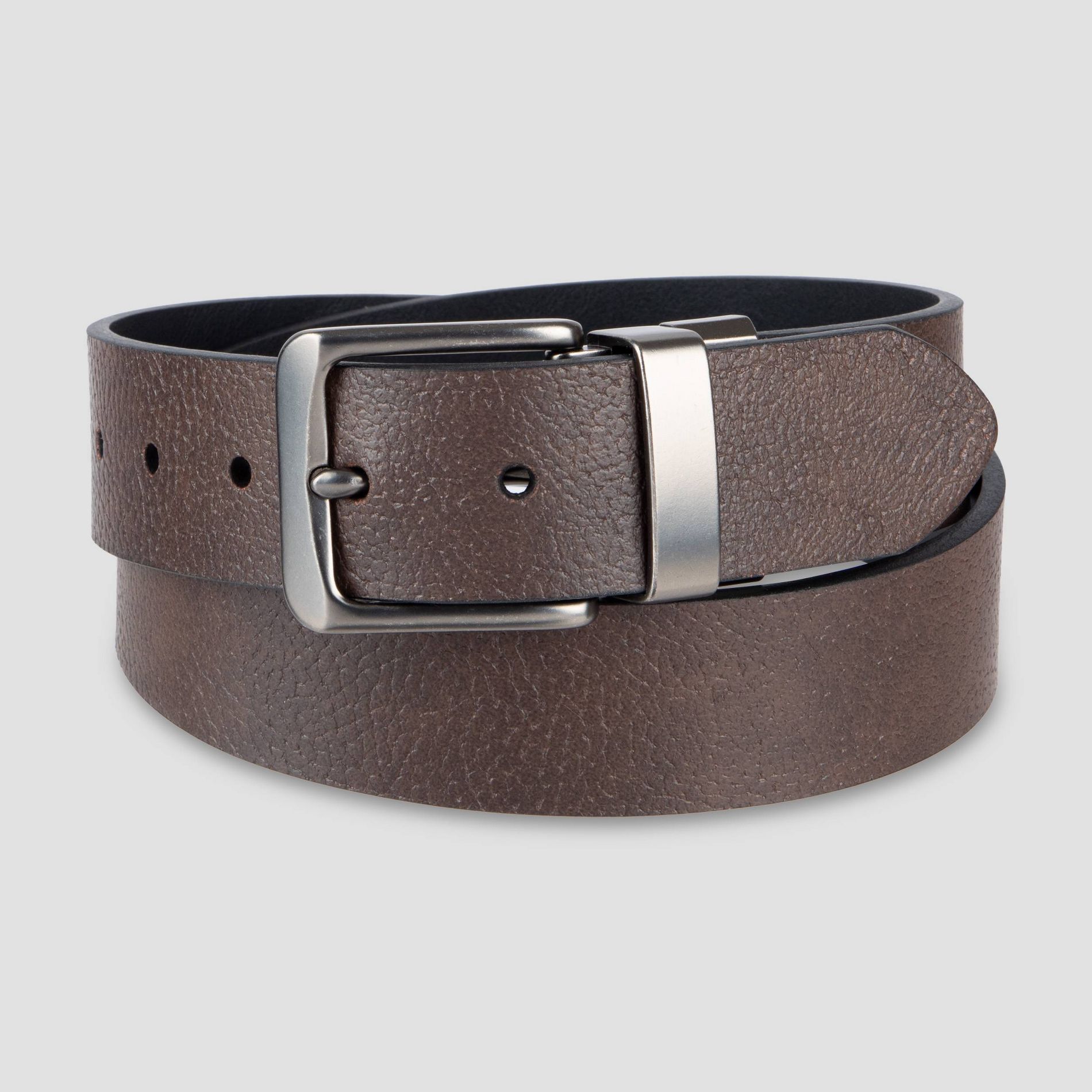 Levi's® Men's leather Two-in-One Reversible Belt - Brown/Black M