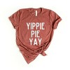 Simply Sage Market Yippie Pie Yay Short Sleeve Tee - XL - Rust - 2 of 4