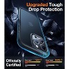 TORRAS  iPhone 15 Pro Shockproof Military Grade Shockproof Protective Hard Slim Translucent Anti Fingerprints Anti-Scratch Case -Black - image 2 of 4