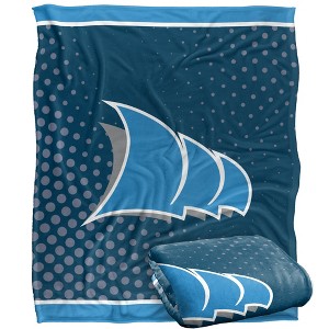 College Of Coastal Georgia Logo Dots Silky Touch Blanket White 50x60 - 1 of 4