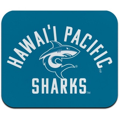 Hawaii Pacific University Shark Logo Low Profile Thin Mouse Pad