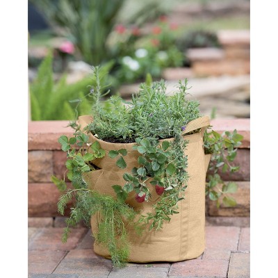 Gardener’s Best® Strawberry and Herb Grow Bag - Gardener's Supply Company