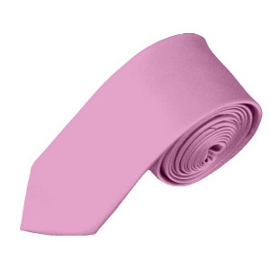 Boy's Solid Color 2.75 Inch Wide And 48 Inch Long Neckties - 1 of 4